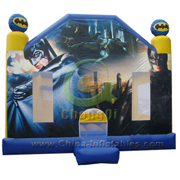 inflatable jumping Batman castle